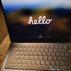 MacBook Air 13.6" Laptop - Apple M2 chip - 8GB Memory - 51GB SSD - Midnight Model:GSRF MLY43LL/A. Bestbuy certified. In great condition. Comes as show
