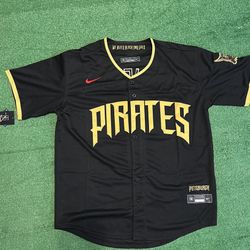 Pittsburgh Pirates Konnor Griffin Black City Edition Jersey 