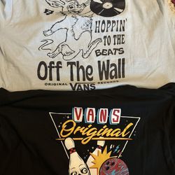 New men’s Vans shirts XXL