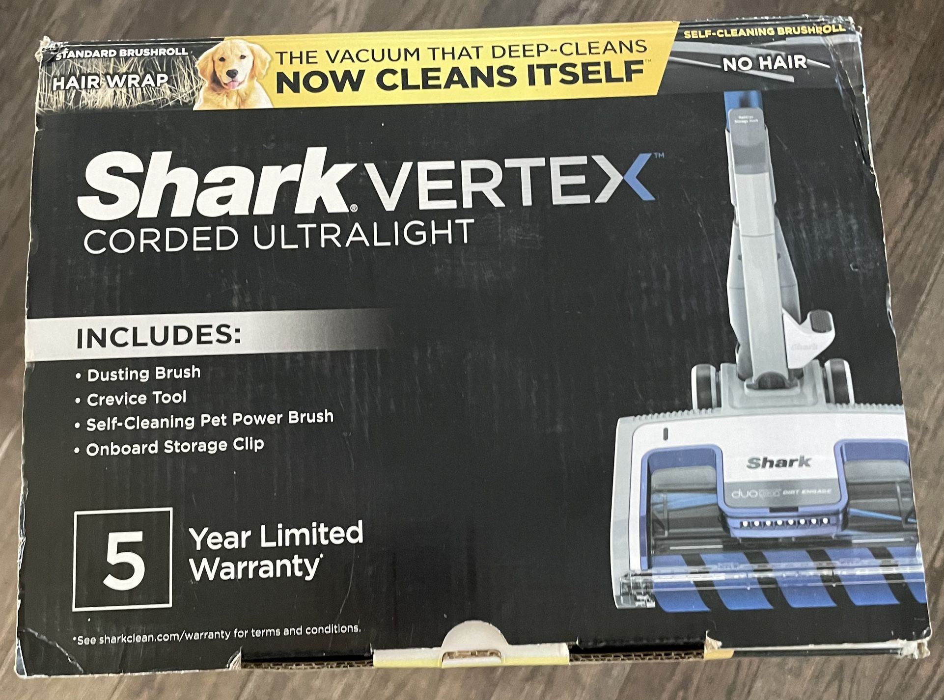 Vertex™ UltraLight™ DuoClean® PowerFins Corded Stick Vacuum with Self-Cleaning Brushroll 