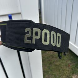 2POOD Large Weightlifting Belt 
