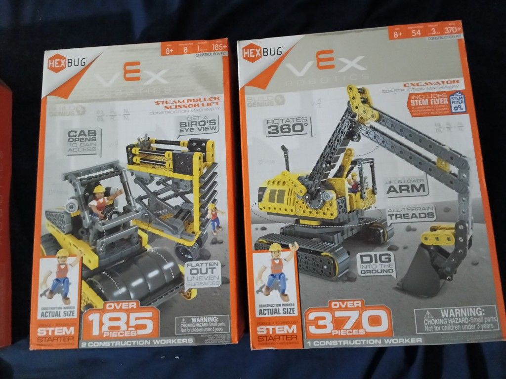Hex Bug Vex Robotics Set Of 4. All New