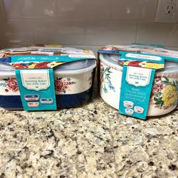 NEW Ceramic Nesting Bowls With Lids $20 Each