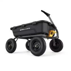 Super Heavy-Duty Poly Dump Garden Cart