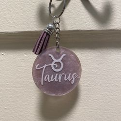 Taurus Key Chain