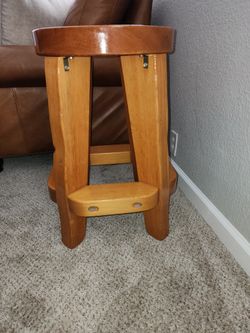 Hand Made Wood Stool