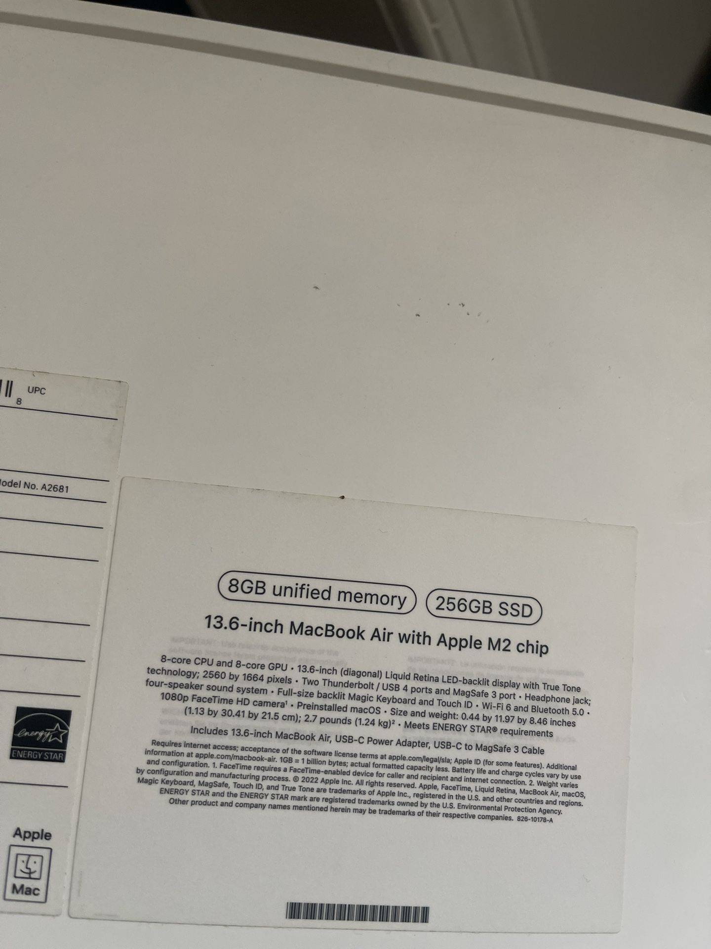 MacBook Air 13.6 in M2