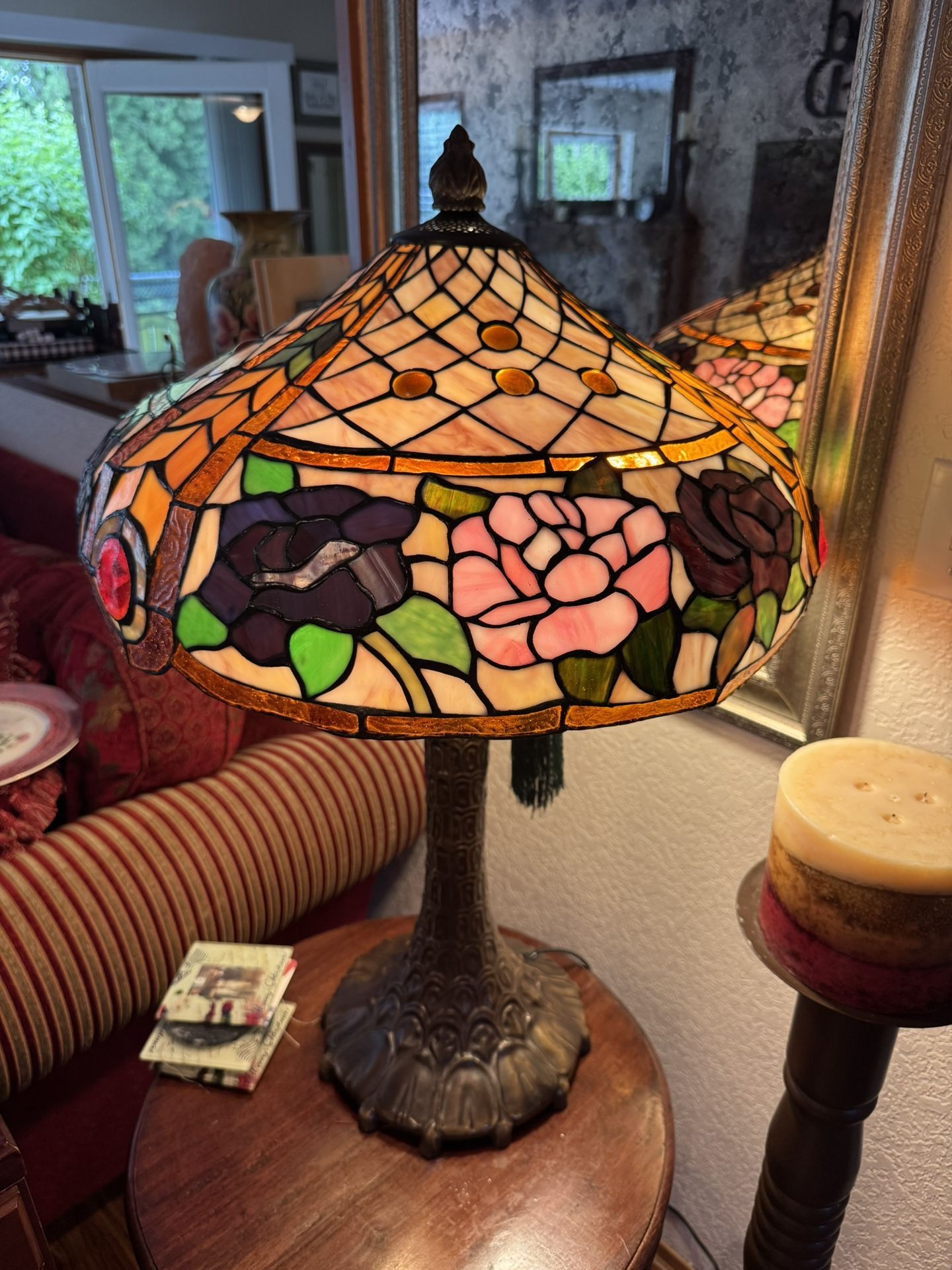 Vintage Tiffany Style Lamp