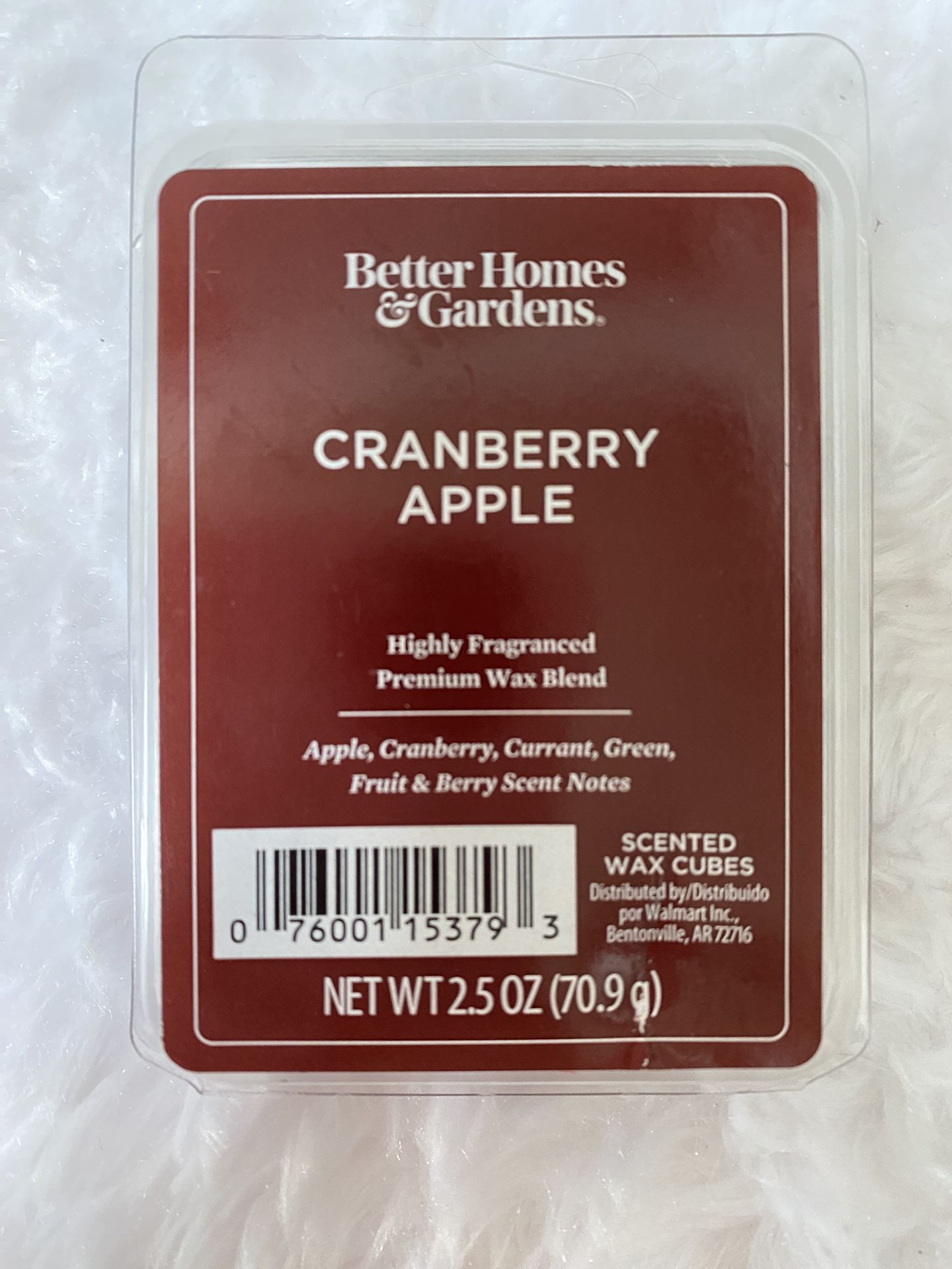 Lot of 5 Better Homes & Gardens Cranberry Apple Wax Melts Brand NEW! Porch Pickup or Can Ship!