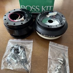 NRG Steering Wheel, Hub, Quick Release Set