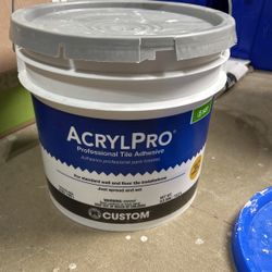 Tile Adhesive- About Half A Bucket