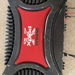 Car Amp Sony Xplod GTX series Class AB Amplifier 2/1channels bridge Mono mode 1200watts Max Peak Power for bass subwoofers