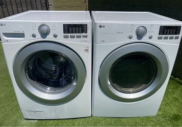 LG Washer And Dryer Front Loader Set