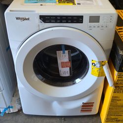 Whirlpool 4.3 cu. ft. White Closet Depth Stackable Front Load Washing Machine