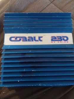 Orion cobalt old school car amp