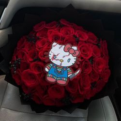 Spooky Halloween Roses Bouquets