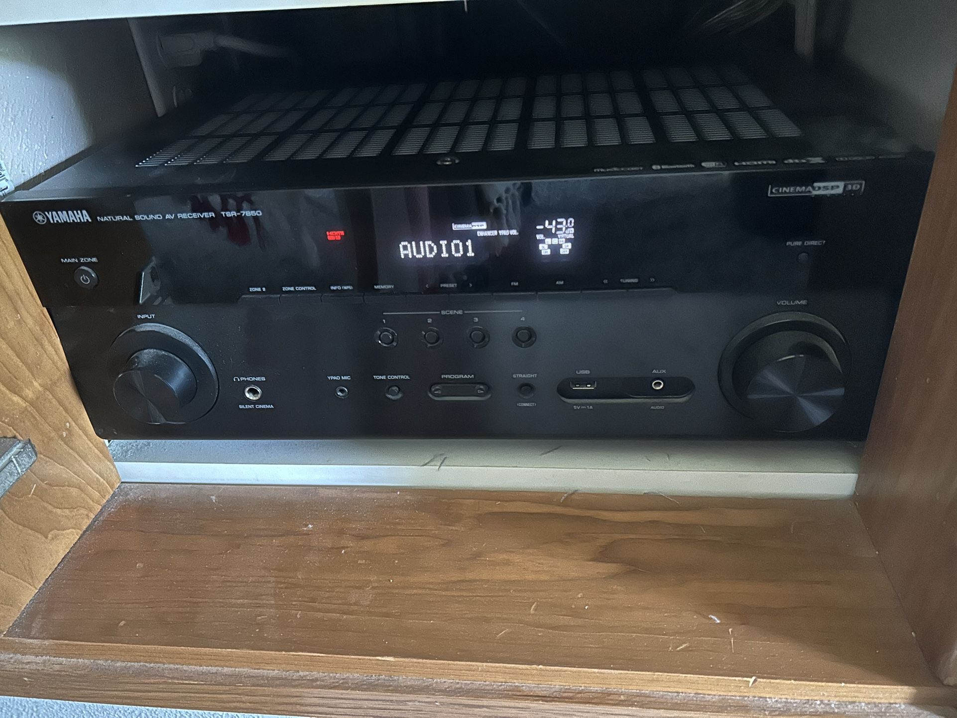 Yamaha 7.2 CH Av Receiver Model Tsr – 7850