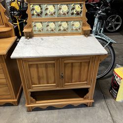 Old English Dresser and Washstand 