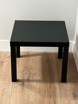 IKEA Square BlackWooden End Table. $6.