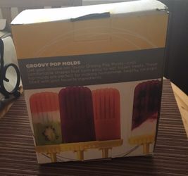 New pop molds, total of six