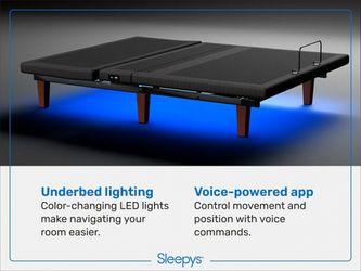 King adjustable bed base Sleepys Deluxe