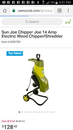 Brand new in box electric chipper