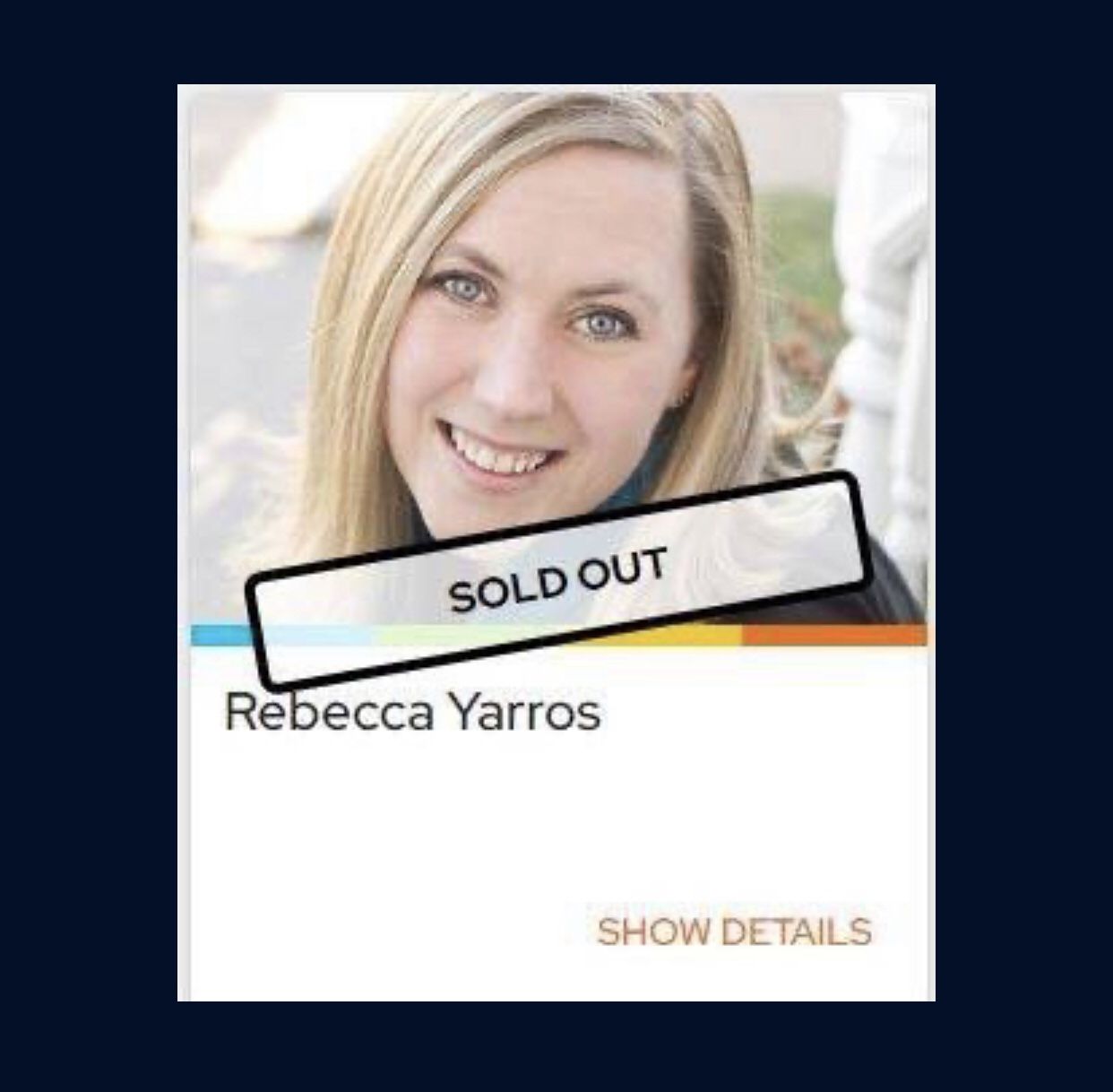 🐉 Ticket To Autograph 3 Books By Rebecca Yarros