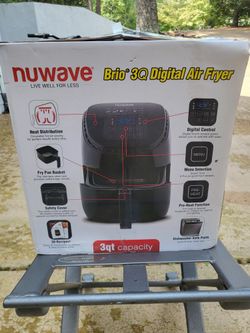 NUWAVE BRIO 3Q AIR FRYER COMPLETE for Sale in Dawsonville GA OfferUp