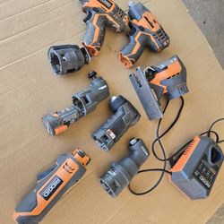 Rigid 12 Multitools One Drill. Impact. 5 https://offerup.com/redirect/?o=QXRhY2htZW50Lm9uZQ== Battery And A Charger 