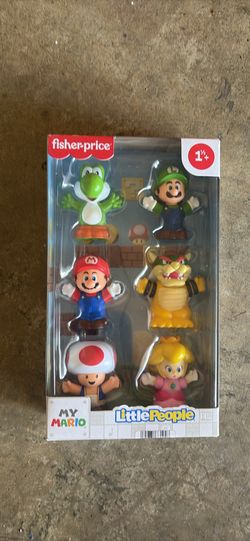 New Fisher-Price Little People Super Mario set