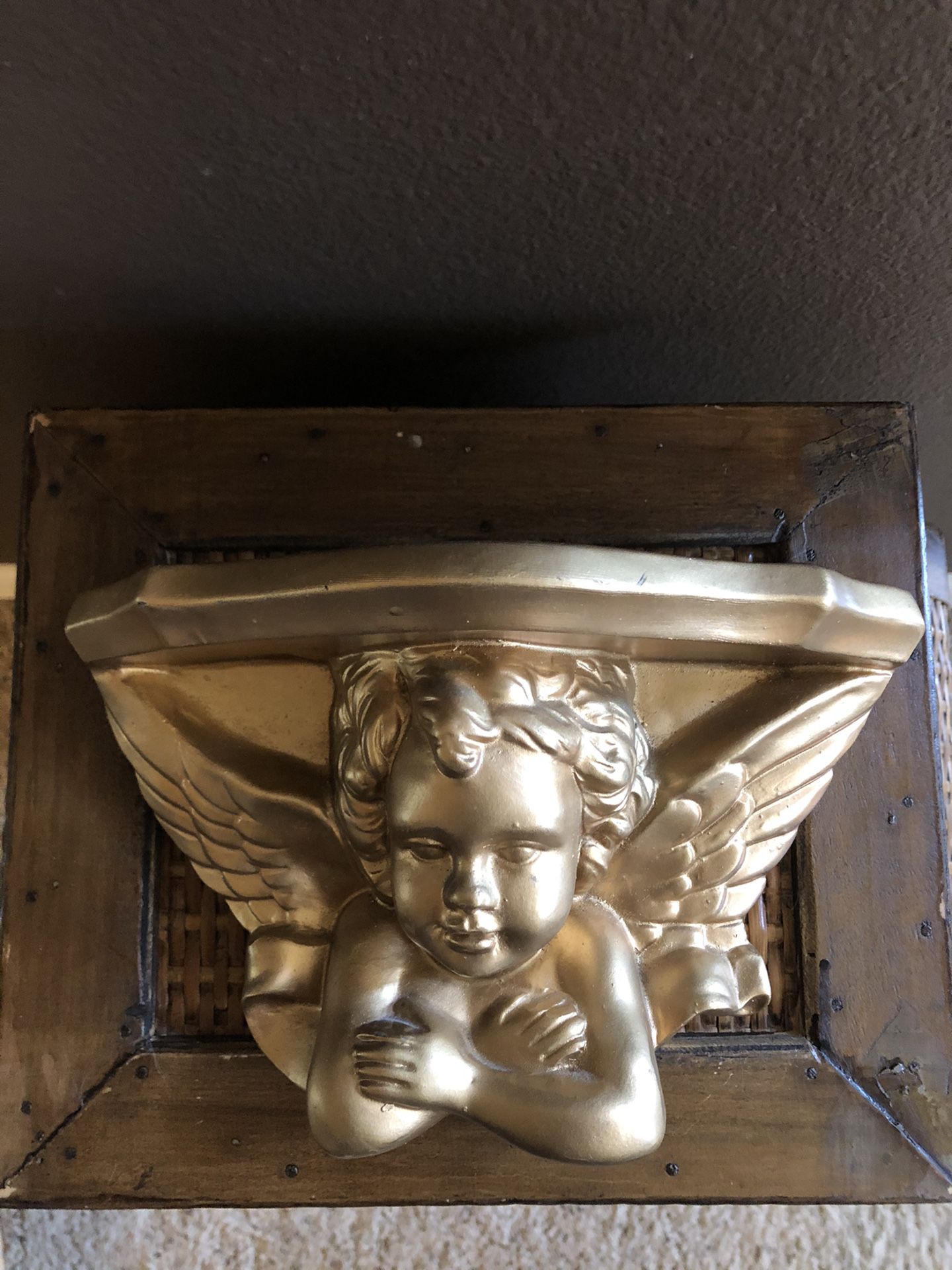 Small Gold Cupid Shelf