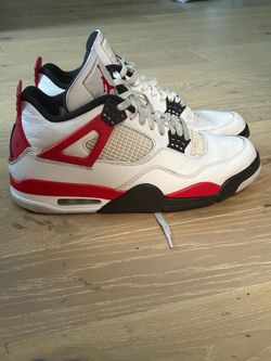 Air Jordan 4 Retro Red Cement Sneakers