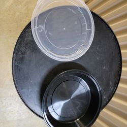 Round Plastic Storage Containers (10)