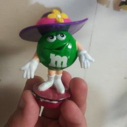 M&Ms Green CandyTube Topper

