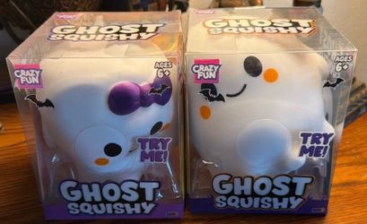 Crazy fun ghost squishy set