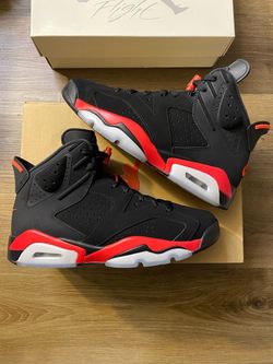 Air Jordan 6 Retro Black Infrared Sneakers
