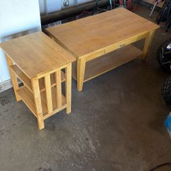 Coffee Table And End Table