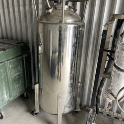 Jacketed Solvent Recovery Tank