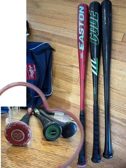 San Gabriel sells used baseballs, American footballs, and football protective gear.