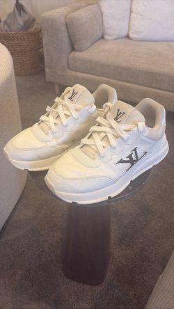 Louis Vuitton White Low-Top Sneakers