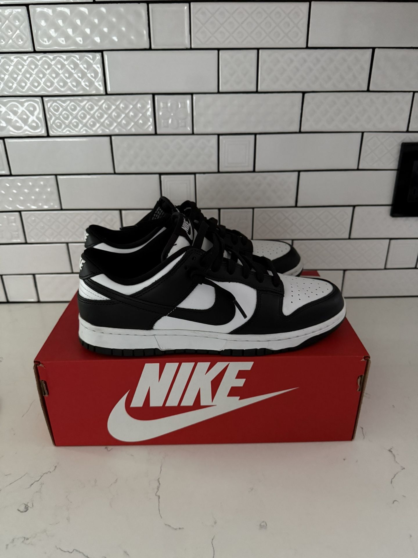 Size 9 Panda Nike Dunk Low Retro