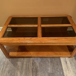 Used Brown Coffee Table