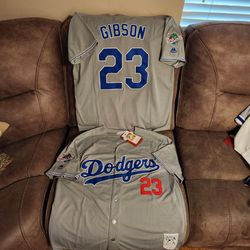 Dodgers Kirk Gibson throwback jersey