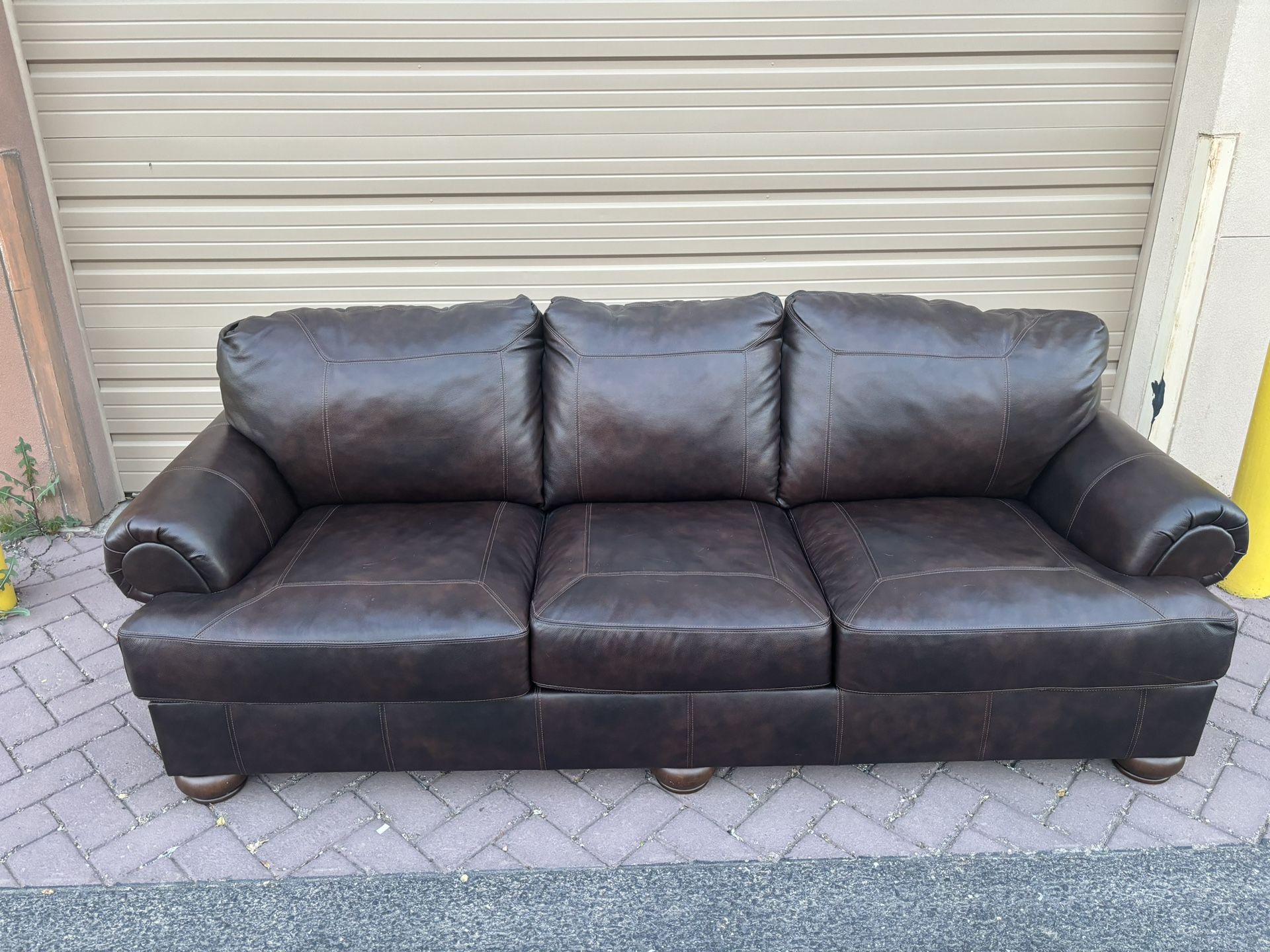 Leather Couch