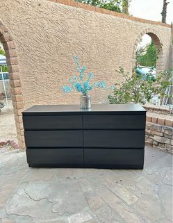 IKEA black dresser