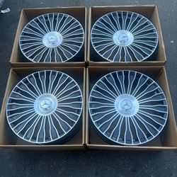 NEW SET 20 INCH MERCEDES MAYBACH AMG STYLE WHEELS RIMS 20X8.5 +35 20x9.5 +40 (5x112) CB: 66.6