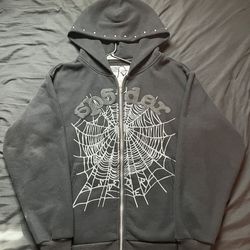 Sp5der Hoodie Zip Up