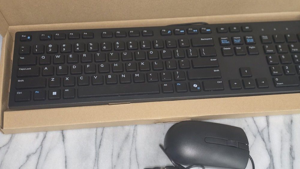 Brand New Dell Wired Keyboard and Mouse