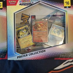 Pokemon Prismatic Evolutions Poster Collection 