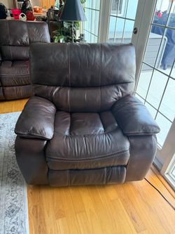 Cindy Crawford sofa, reclining loveseat and recliner